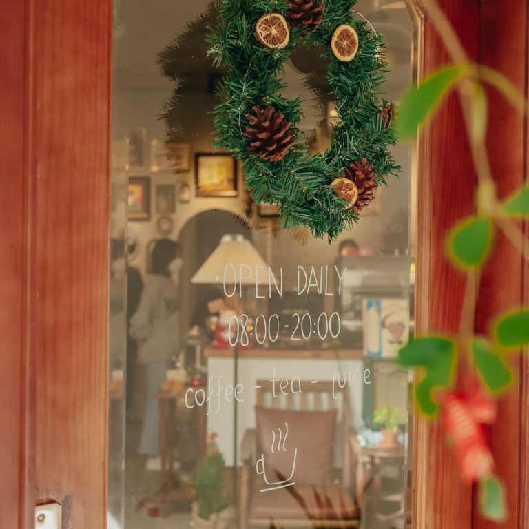 Trang Trí Quán Cafe Noel
