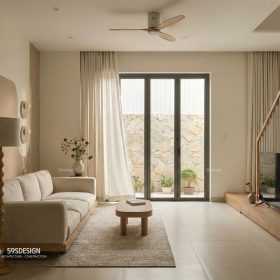 Phối cảnh kiến trúc xu hướng nhà phố 2026 hiện đại